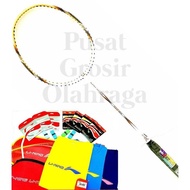 raket badminton lining ss21 g5 white/grey