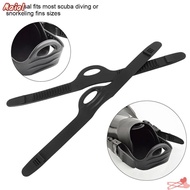 MAIAL Swimming Fin Strap, Adjustable Elastic Flippers Fin Strap, Durable Rubber Fin Flippers Strap