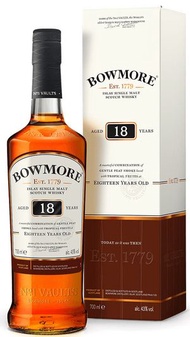 波摩 - Bowmore 18 Year Old Whisky 盒裝 700ml