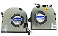 Replacement New CPU +GPU Cooling Fan for Dell XPS 15 9500 EG50050S1-CG00-S9A 5K20018SQR DC28000RUS0 
