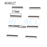 RC 08027 Pin 2*10mm 8Pcs for HSP 1:10 94111 94110Pro 94115 94112 94108 94109 94110 94188 Monster Tru