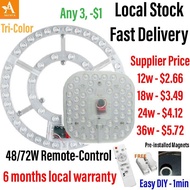 🏆 LED Ceiling Light ♥ LED Module ♥ Remote control ♥ Fluorescent Replacement ♥ Magnetic LED ♥  Light 