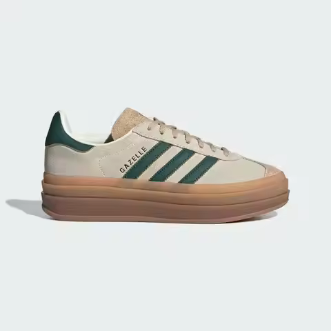 Adidas GAZELLE Boldface Cream White Green ID7056