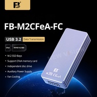 AMBITFUL SD Card Reader CFeA Reader USB 3.2 Gen2x1 Max.1250MB/s Loaded M.2 2280NVMe SSD Solid State 