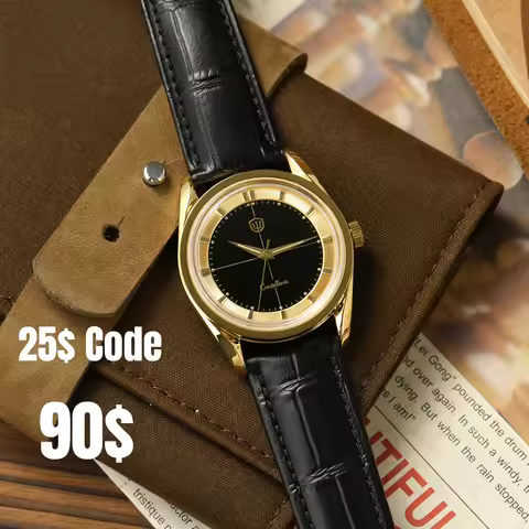 Watchdives WD1954 36mm VH31 Quartz Watch Sweep Second Sapphire 100M Waterproof BGW9 Lume Classic Men