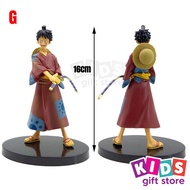 ready Anime One Piece Luffy Ace Sabo Zoro Nami Figure - Mainan Figur