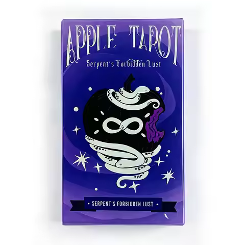 New Apple Tarot Deck 78 Cards Serpent's Forbidden Lust Tarot Cards Divination Fortune Telling Board 