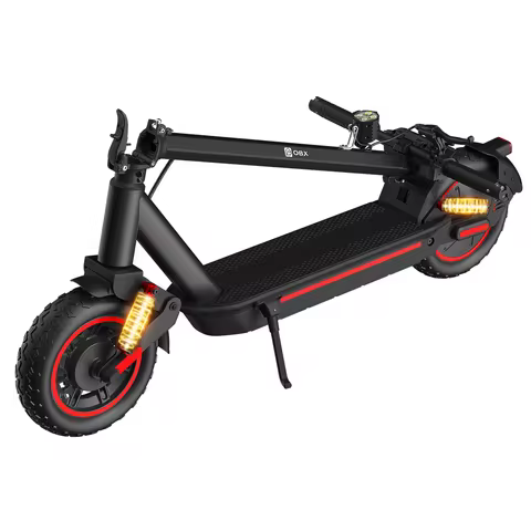 Electric Scooter Adults 10" Off-Road Tire 1000W Motor Max 33 Miles Long Range, 30 MPH Top Speed with