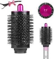 Large Round Volumizing Brush for Dyson Airwrap, Fuchias