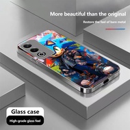 Sonic The Hedgehog Tempered Glass Case For Samsung S20 S21 S22 S23 S24 S25 Plus Ultra FE A25 A335G A