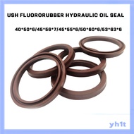 Brown Fluoride Rubber High Temperature Resistant USH 40 * 50 * 6/45 * 56 * 7/45 * 55 * 6/50 * 60 * 6