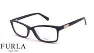 【本閣】FURLA VU4840 義大利精品光學眼鏡方膠框 男女玳瑁色 與CHLOE/DIOR同型 緞帶彈簧鏡腳造型