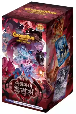 Genuine Official Cookie Run: Kingdom Shadow Milk Cookie Eternal Sugar Cookie Anime Card Collection C