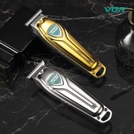 Vgr Smart Electric Hair Clipper Professional Engraving Clipper USB Rechargeable Oil Head Electric Clipper 0 Blade Shaving Head Clipper Hair Clipper