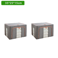 🚚SG Seller🚚 24L/66L/80L /100L/ 110L Foldable Container Storage Box with steel frame Linen Oxford Hom