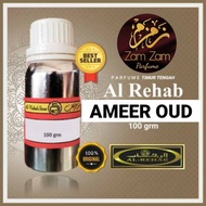 Bibit Parfum Ameer Al Oud Al Rehab 100 ml Murni Segel