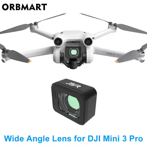 Wide angle Lens for DJI Mini 3 Pro Drone Filter Shooting Range Increase 25% for DJI Mini 3 Pro Lens 