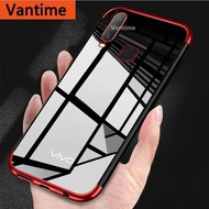 softcase list transparan Vivo y15 y12 case slim soft case y12