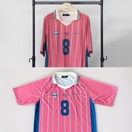 Atipashop - JERSEY OVERSIZE T-SHIRT เสื้อยืด คอปก ทรงโอเวอร์ไซส์ คอวี ทรงสปอร์ต