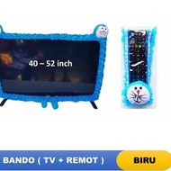 Discount!!! 1.1 Set 2 in 1 (TV Headbands 40-52 inch + Character Remote Cover) (Code 9)