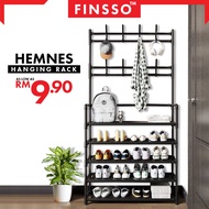 Finsso: HEMNES Hanging Rack / Clothes Rack / Shoe Rack / Rak Kasut Murah / Multifunction Rack / Rak 
