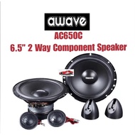 Awave AC650C 6.5” 2 Way Component Speaker