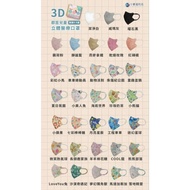 ️ Junyu Children 3D Three-Dimensional Medical Mask (Applicable For Aged 4~8), Random Shipment, Can't