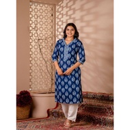 READYSTOCK NAYO (Size XXL) Cotton Kurti Women Kurta tops indian ladies