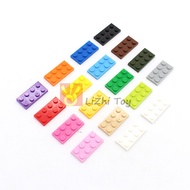10pcs Moc Tiles Plate 2x4 3020 Short Piece DIY Enlighten Block Bricks Compatible with Assembles Part