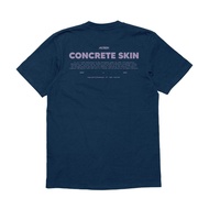 AKUDESIGN Concrete Graphic Regular T-Shirt 210gsm Cotton Navy