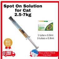 [Ready stock] NEXGARD Combo S/M BELOW / ABOVE 2.5kg Cat Kucing (1 Tube / 3 Tubes)