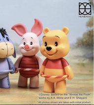 Herocross Pooh 維尼 呼啦圈 實色 （沒有盒 有卡齊件）
