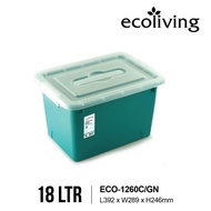 Ecoliving 1260C/PP 18L storage box
