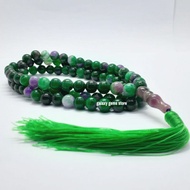 TANZANIAN RUBY STONE TASBIH 99 GRAINS 8 MMnatural