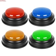 DARNELL Answer Buzzers, Lights & Sounds Quick Answer Button Game Buzzer, Home Family Interactive Edu
