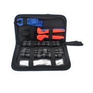 (คีมย้ำ คีมตัดสายไฟ MC4 ประแจขัน) LY-2546B ขั้วขั้วต่อ MC4 Connector สำหรับงานระบบโซลาร์เซลล์ (10คู่