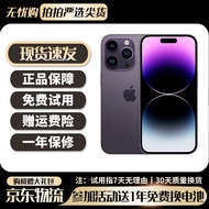 【现货速发】Apple iPhone 14 ProMax 苹果14promax  二手5G全网通手机 暗夜紫色【评价有礼】 256G全网通【赠快充套装】 99新