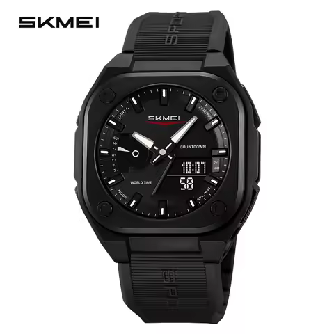 SKMEI 2328 New Digital Watch Fashion Sport Men's Wristwatch Countdown Daylight Saving Time with 5Ala