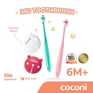 COCONI 360 Baby Toothbrush | Premium Baby and Child Toothbrush | Nano toothbrush | 360 Degrees