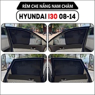 Magnetic curtain type 1 for HYUNDAI I30 2008-2012, Set of 4 standard car form panels, Anti-UV -