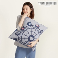 YVONNE COLLECTION摩天輪方形抱枕(60x60公分)-岩石灰