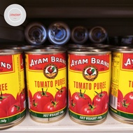 ayam brand tomato paste 160gr - ayam brand pure tomat
