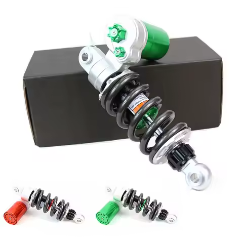 For Kawasaki Z125 /Z125 Pro 240mm 9.44''CNC Motorcycle Adjustable Damping Air Shock Absorber Rear Su