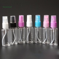GREEN 5/10Pcs Women Plastic 50ML Empty Cosmetic Containers Clear Perfume Spray Bottles