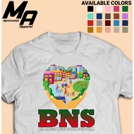 SARA BNS DTF Print Tshirt for ADULT - Unisex- Uniform 3p /BNS Colored