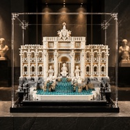 Acrylic Display Case Dustproof Showcase for LEGO 21062 Trevi Fountain Kotak Acrylic
