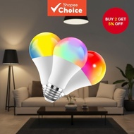 Smart Light Bulb E27 15W WiFi RGB LED Bulb Dimmable LED Bulb Smart Remote Control Lamp Light