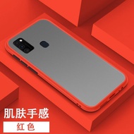 [ส่งจากไทย] เคสกันกระแทก ปุ่มสีผิวด้าน Case Samsung M31 / M21 เคสขอบนิ่มหลังแข็ง เคสโทรศัพท์ เคส SAM