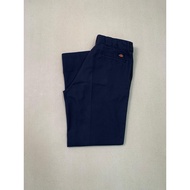 DICKIES - 874 ORIGINAL FIT WORK PANTS NAVY SIZE 36