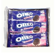 Oreo - 奧利奧-夾心餅（士多啤梨味）28.5g*12包裝（平行進口）